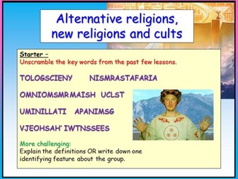 Alternative Religions and Cults Assessment