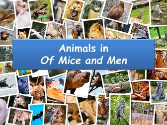 Animal Imagery in 'Of Mice and Men'