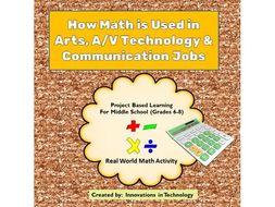 real world math how math is used in arts av tech communications