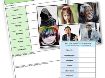 AQA Writing - Character and Voice - Complete Lesson
