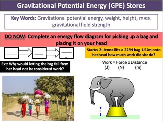 P1.4 Gravitational Potential Energy Stores