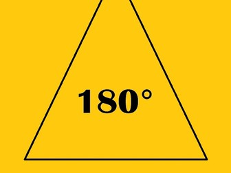 180 Degrees in a Triangle