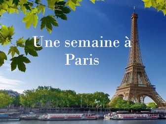 French part 5 of 5 'Une semaine à Paris'