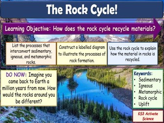 The rock cycle KS3 Activate Science