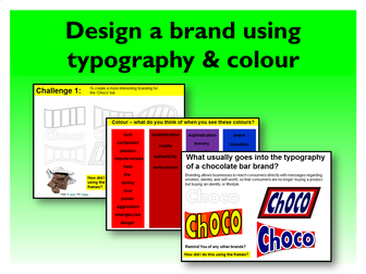 16. Graphic design branding & typography