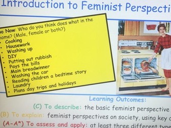 Feminist Perspectives on Society - Sociological Theory