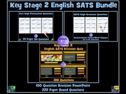 SATS English Revision Bundle