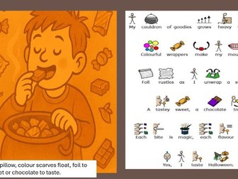 Halloween sensory story