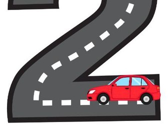 Car Track Numbers (with car)