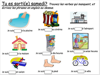 I Went Perfect Tense Etre Expo 2 Module 2 Full Lesson