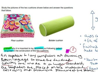 EDUCAS GCSE DT Exam/Revision Textiles