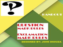 question mark and exclamation