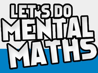 Mastery Mental Maths | Teaching Resources