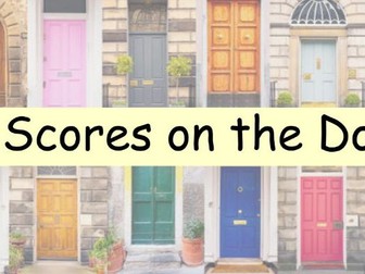 Scores on the Doors Multiplication&Division Free