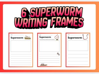 Superworm Writing Frames