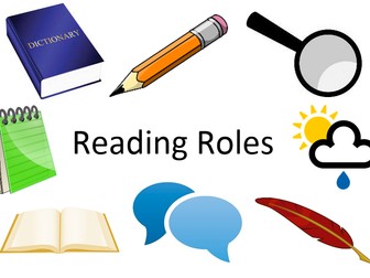 Reading Roles - a way to help children remember the areas of the content domain (KS1 and KS2)