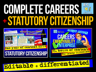 Careers + Citizenship KS3 KS4