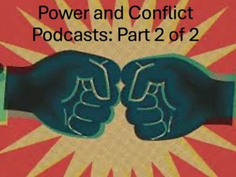 AQA GCSE English Literature Power and Conflict poetry podcasts, part 2
