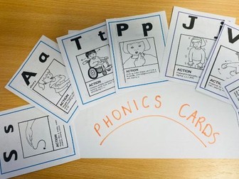 Jolly Phonics Cards