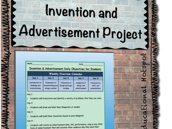 Shark Tank Inspired Invention and Advertisement Creation Challenge Project
