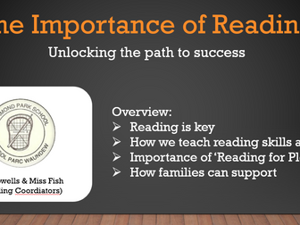 Parent Reading Workshop & Reading Assembly
