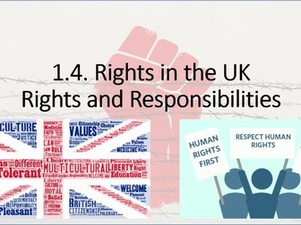 UK Politics (Paper 1) Democracy and Participation, Lesson 9 (Rights and Responsibilities)