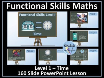 Time - Level 1 Functional Skills Maths
