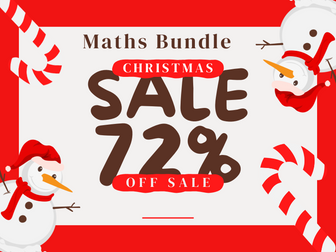 KS3 and KS4 Christmas Maths Quiz Bundle