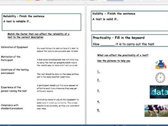 Learning Aim B Booklet BTEC Sport Tech Award 2022