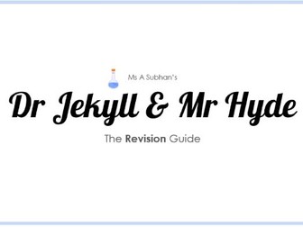 Dr Jekyll & Mr Hyde Revision Guide