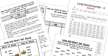 Literacy / Phonics Starter Activities