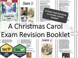 A Christmas Carol - GCSE Exam Revision Guide by ajs12345 - Teaching