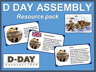 D Day Assembly resource pack