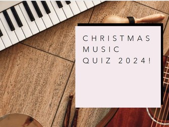 Christmas Music Quiz 2024