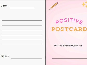 Positive Postcard