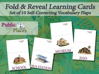 10 Flash Cards. Public Places