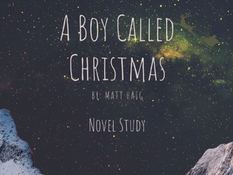 A Boy Called Christmas Novel Study