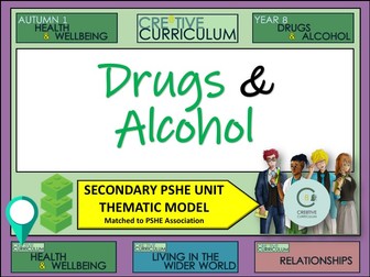 Thematic PSHE Drugs and Alcohol -