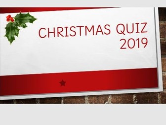 2019 Christmas Quiz KS2