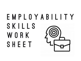 Employability Skills Worksheet