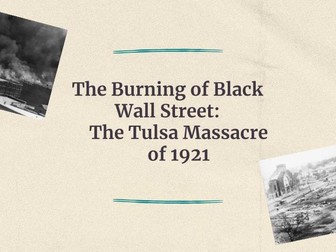 Tulsa Race Massacre Lesson Bundle
