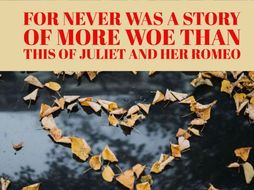 Romeo and Juliet: An introduction
