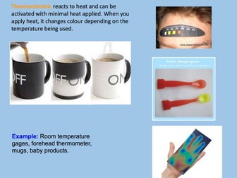 D&T GCSE Revision Presentation - Smart / New Materials