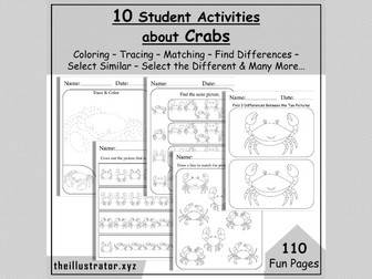 10 Student Activities About Crabs to Enhance Critical Thinking and Motor Skills