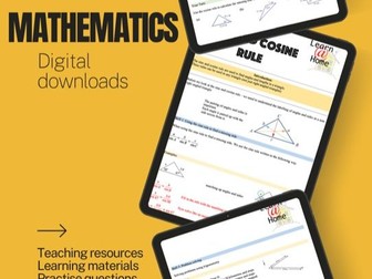 Sine & Cosine Rules – Learn at Home Booklet (Digital Download)