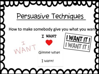 Persuasive Techniques PPT [Ethos, Pathos, Logos] KS2