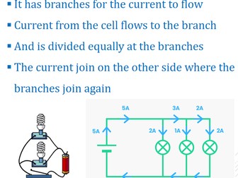 Electricity for Year 9 [ Parallel circuits and Resistance ]
