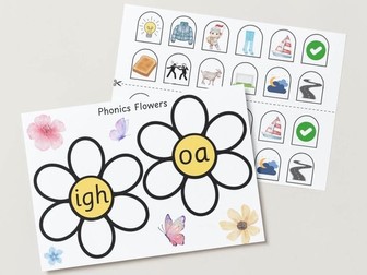 Phonics Flowers Phase 3