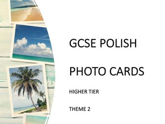 AQA Polish GCSE photo card higher theme 2