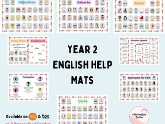 Year 2 English Help Mats